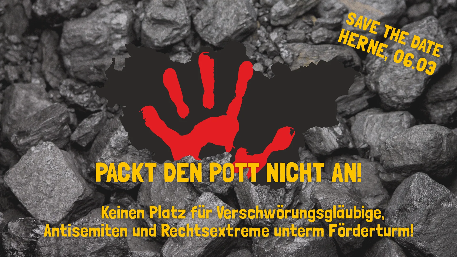 SharePic zu "Packt den Pott nicht an! Save the date!"