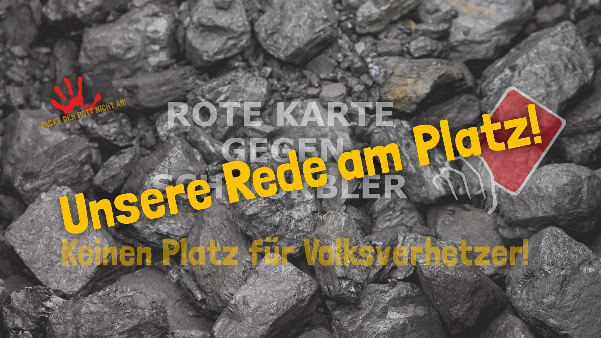SharePic zu "Unsere Rede bei „Packt den Pott nicht an!“"