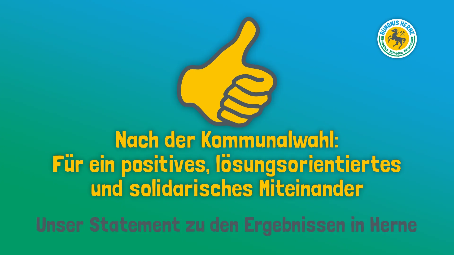 SharePic zum Statement "Kommunalwahl 2025"