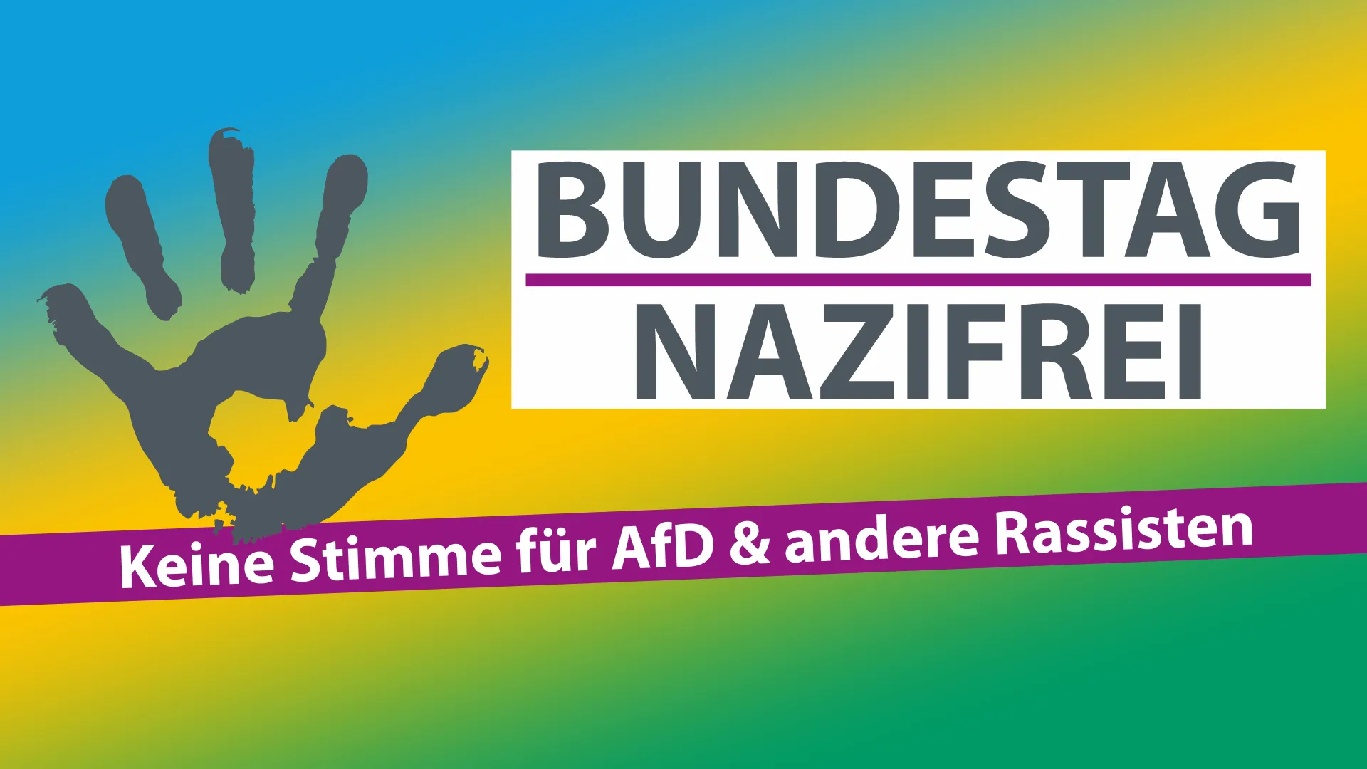 SharePic zur Aktion "Bundestag NAZIFREI"