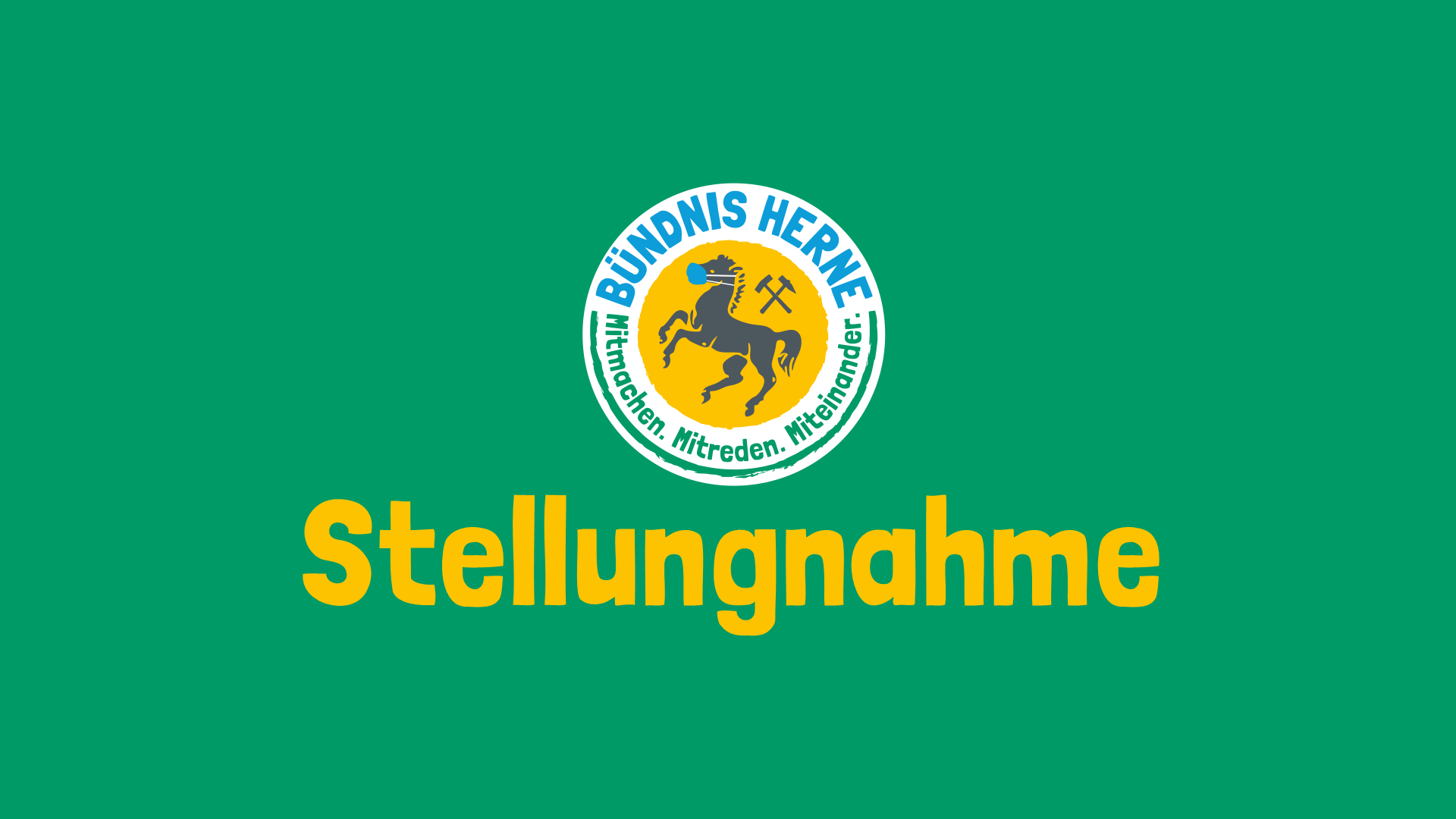 SharePic Bündnis Herne "Stellungnahme"