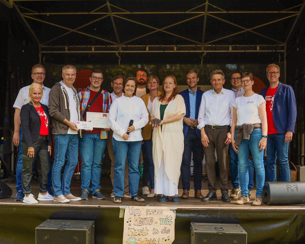 Verleihung der Berta-Schulz-Medaille an das Bündnis Herne