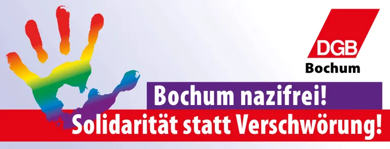SharePic DGB "Solidarität statt Verschwörung"