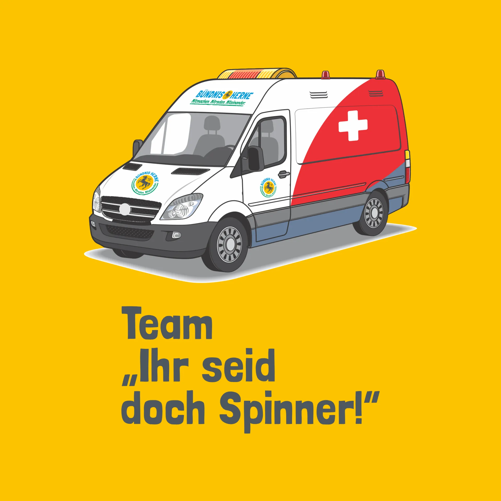 SharePic "Ihr seid doch Spinner"