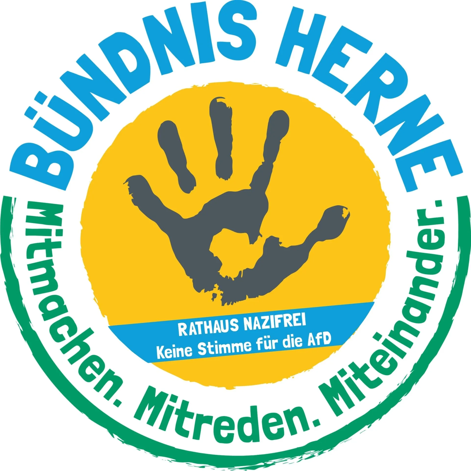 Logo der Aktion Bündnis Herne "Rathaus NAZIFREI"
