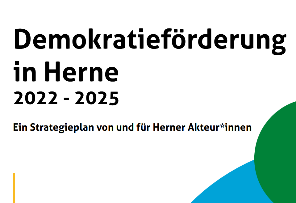 Strategieplan Demokratieförderung in Herne 2022 - 2025