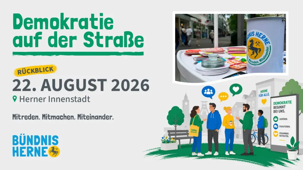 SharePic Demokratie auf der Straße 22.08.2026 - Rückblick